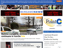 Tablet Screenshot of bergamonews.it